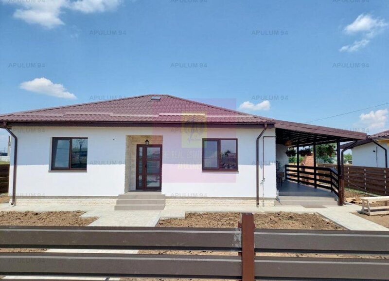 Casa noua parter 136 mp, curte 500 mp, Sabareni